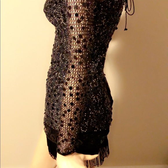 Short mini dress - Picture 4 of 7